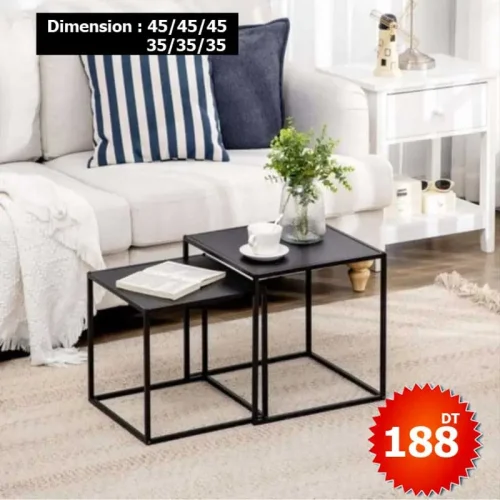 Deux tables basses 1